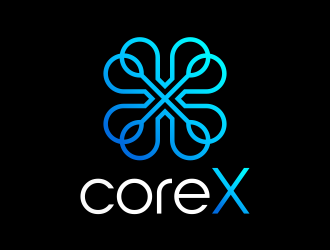 CoreX logo design by pionsign