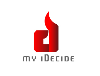 my iDecide logo design by ascii
