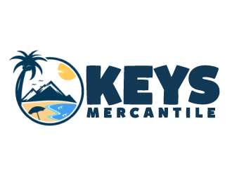 Keys Mercantile logo design by ElonStark