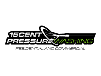15cent Pressure Washing logo design by torresace