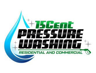 15cent Pressure Washing logo design by ingepro