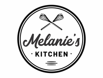 Melanies Kitchen logo design by Mardhi