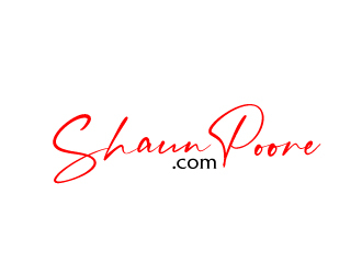 ShaunPoore.com logo design by ElonStark