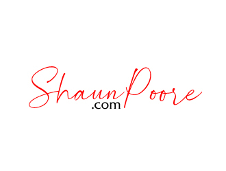 ShaunPoore.com logo design by ElonStark