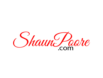 ShaunPoore.com logo design by ElonStark