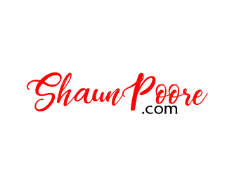 ShaunPoore.com logo design by ElonStark