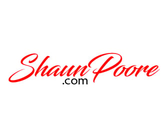 ShaunPoore.com logo design by ElonStark