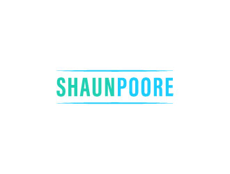 ShaunPoore.com logo design by aryamaity