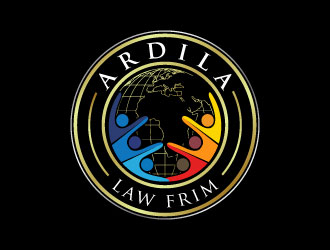 Ardila Law Frim logo design by bernard ferrer