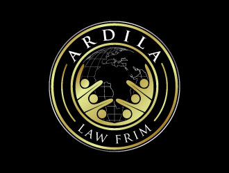 Ardila Law Frim logo design by bernard ferrer