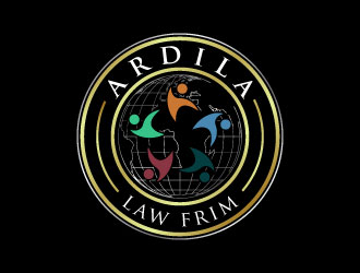 Ardila Law Frim logo design by bernard ferrer