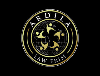 Ardila Law Frim logo design by bernard ferrer