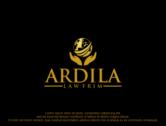 Ardila Law Frim logo design by bebekkwek
