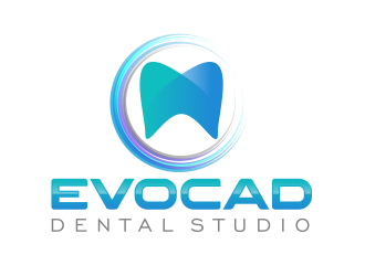 EVOCAD DENTAL STUDIO logo design by serprimero