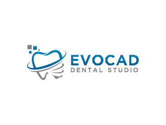 EVOCAD DENTAL STUDIO logo design by zegeningen