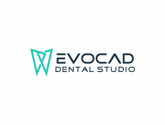 EVOCAD DENTAL STUDIO logo design by y7ce