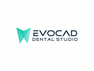 EVOCAD DENTAL STUDIO logo design by y7ce