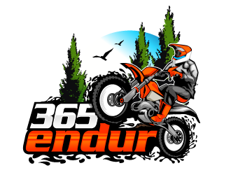 365enduro logo design by Suvendu
