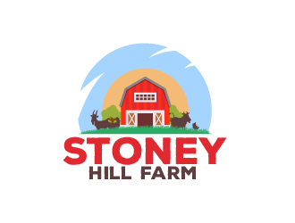 Stoney Hill Farm logo design by fawadyk