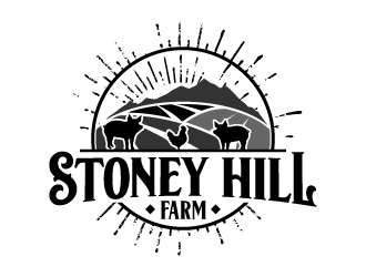 Stoney Hill Farm logo design by LogOExperT