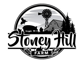 Stoney Hill Farm logo design by daywalker