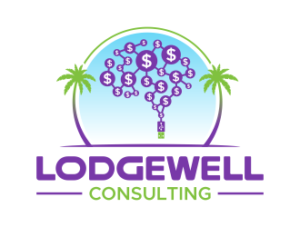 LodgeWell Consulting logo design by Panara
