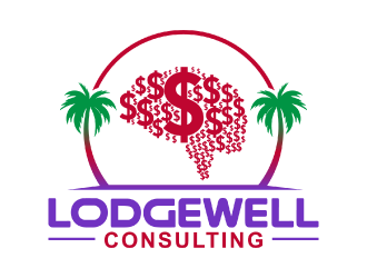 LodgeWell Consulting logo design by nona