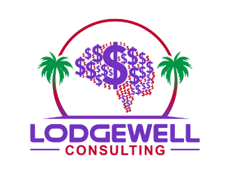 LodgeWell Consulting logo design by nona