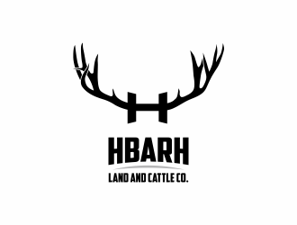 HbarH   Land and Cattle Co. logo design by Zeratu