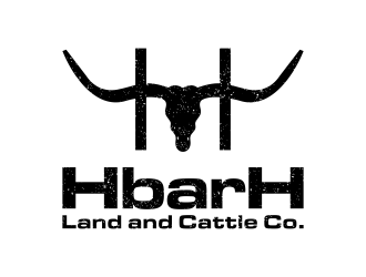 HbarH   Land and Cattle Co. logo design by InitialD