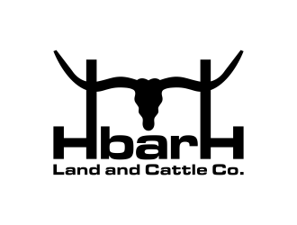 HbarH   Land and Cattle Co. logo design by InitialD