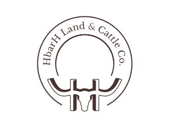 HbarH   Land and Cattle Co. logo design by Kraken