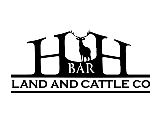 HbarH   Land and Cattle Co. logo design by AB212