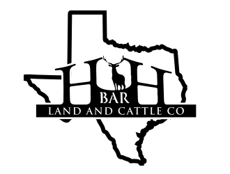 HbarH   Land and Cattle Co. logo design by AB212