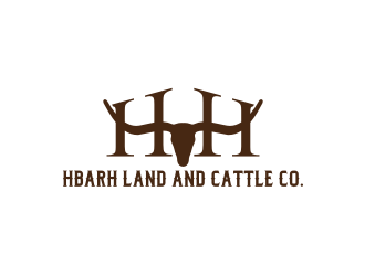 HbarH   Land and Cattle Co. logo design by blessings