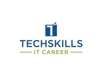 TechSkills IT Career logo design by mbamboex