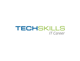 TechSkills IT Career logo design by GemahRipah