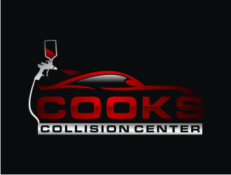 Cooks Collision Center logo design by Artomoro