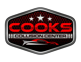 Cooks Collision Center logo design by qqdesigns