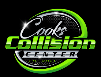 Cooks Collision Center logo design by giggi