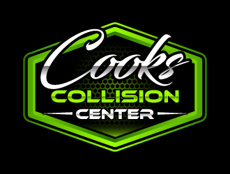 Cooks Collision Center logo design by Suvendu