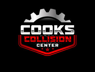 Cooks Collision Center logo design by Suvendu
