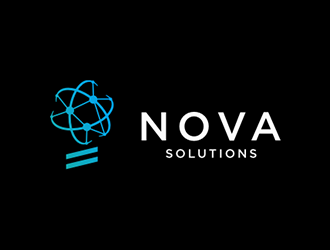 Nova Solutions Management Group logo design by DuckOn