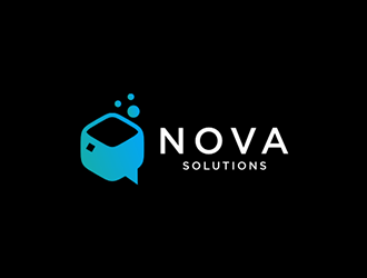 Nova Solutions Management Group logo design by DuckOn