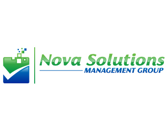 Nova Solutions Management Group logo design by uttam