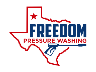 Freedom Pressure Washing logo design by cintoko