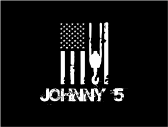 Johnny 5 logo design by Girly