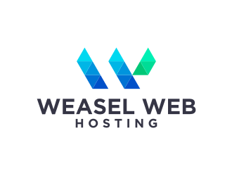 Weasel Web Hosting logo design by uptogood