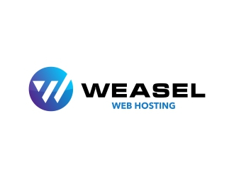 Weasel Web Hosting logo design by rizuki