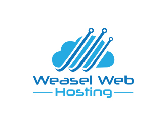 Weasel Web Hosting logo design by dddesign
